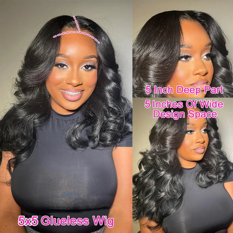 Body Wave Bob Wig 13x6 Transparent Lace Frontal Wig Brazilian Human Hair Wigs Virgin Remy Hair13x4 Lace Closure Wig 180% Density